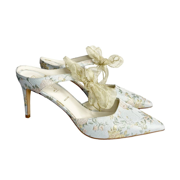 Something Bleu Bridal Handbags - BHLDN Something Bleu Elvie Mules 10